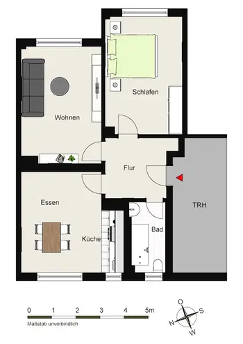 2 Zimmer Wohnung mit 59 m² in Essen – Bild 10