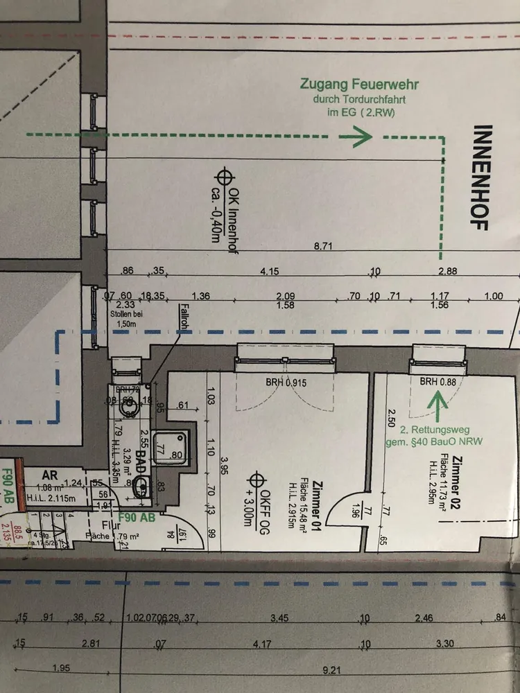 2 Zimmer Wohnung mit 40 m² in Aachen – Bild 3