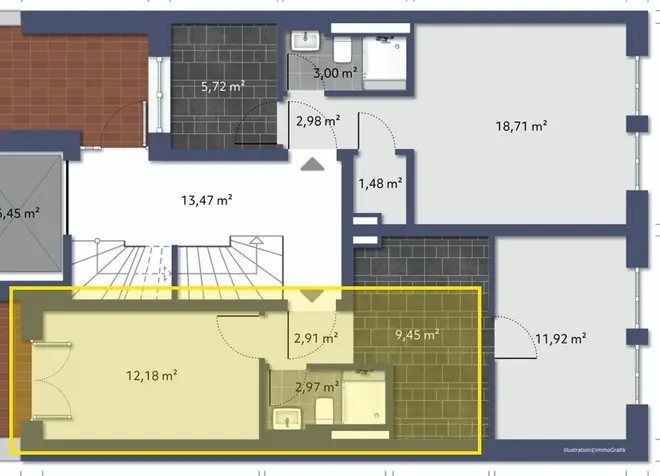 1 Zimmer Wohnung mit 25 m² in Freiburg im Breisgau – Bild 7