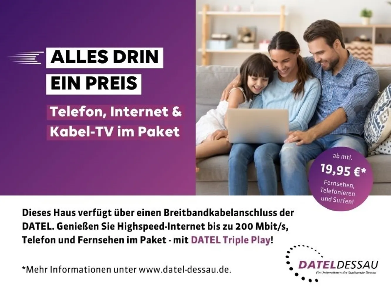 2 Zimmer Wohnung mit 46 m² in Dessau-Roßlau – Bild 5