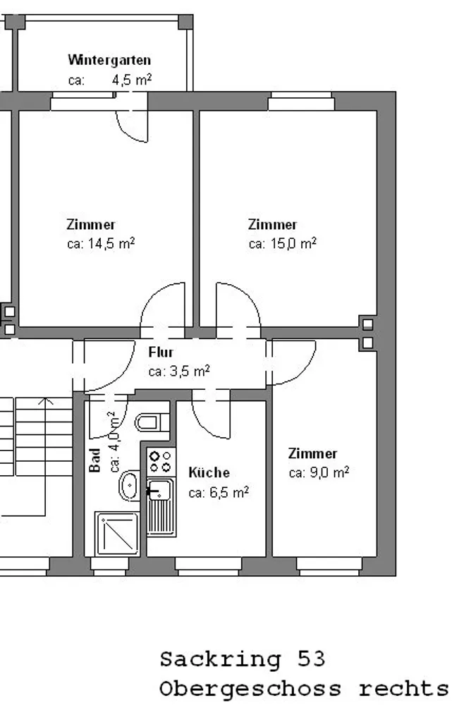 3 Zimmer Wohnung mit 55 m² in Braunschweig – Bild 6