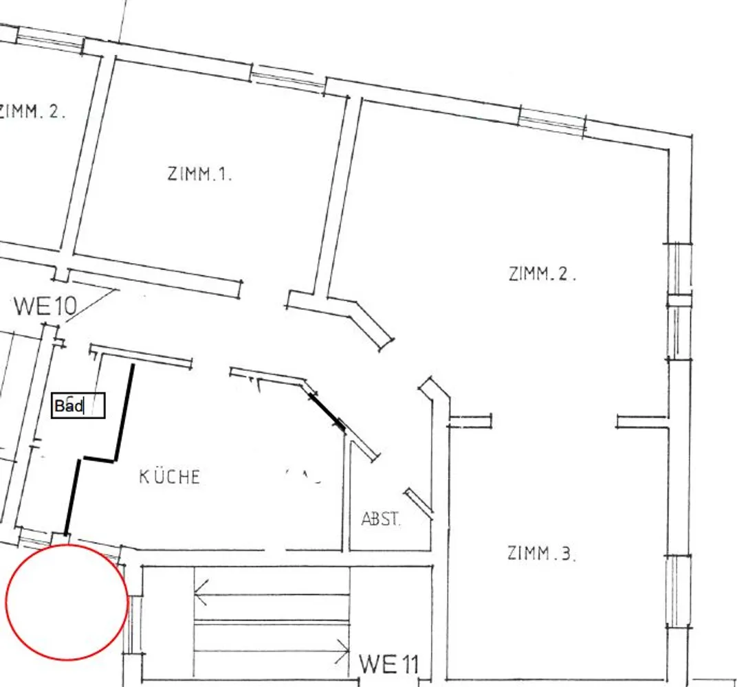 3 room apartment with 90 m² in Wiesbaden – Photo 1