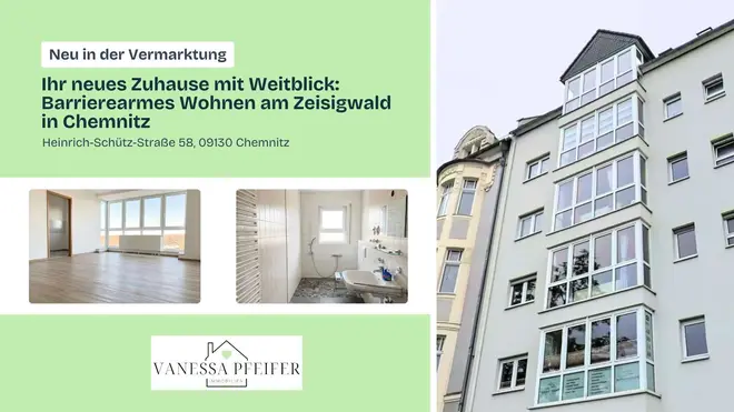 2 Zimmer Wohnung mit 66 m² in Chemnitz – Bild 1