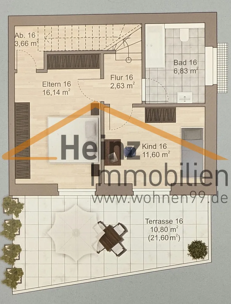3 Zimmer Wohnung mit 99 m² in Bergisch Gladbach – Bild 12