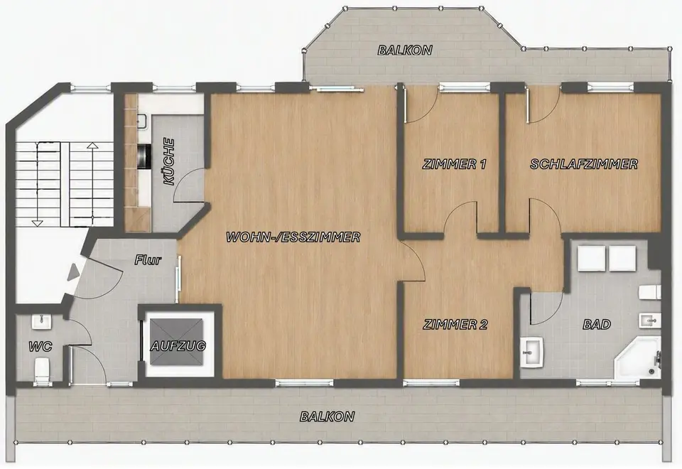 4 Zimmer Wohnung mit 115 m² in Kassel – Bild 9