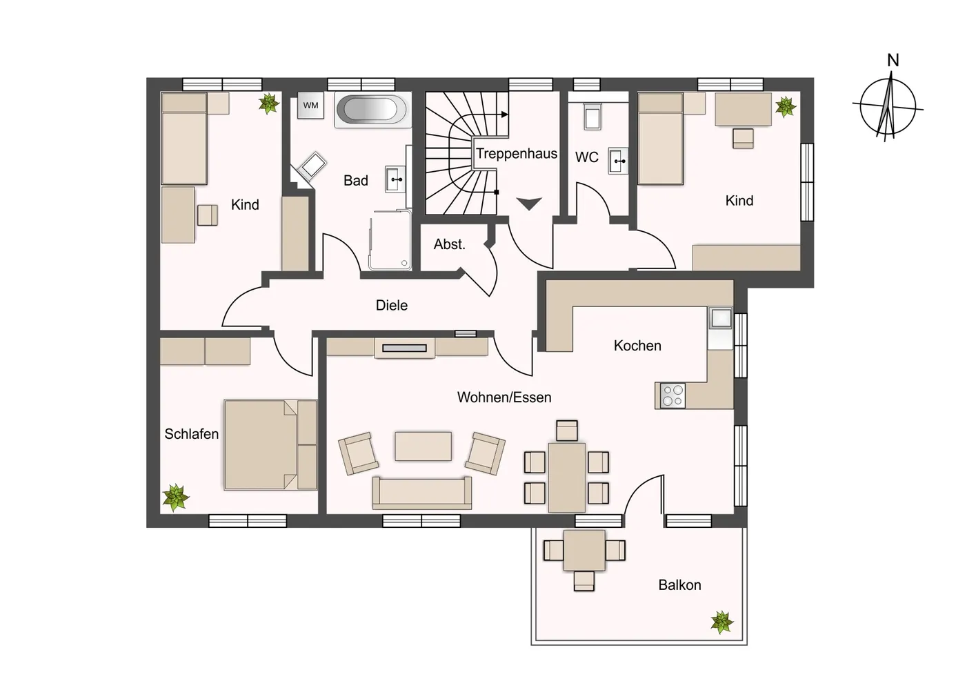4 Zimmer Wohnung mit 125 m² in Waiblingen – Bild 12