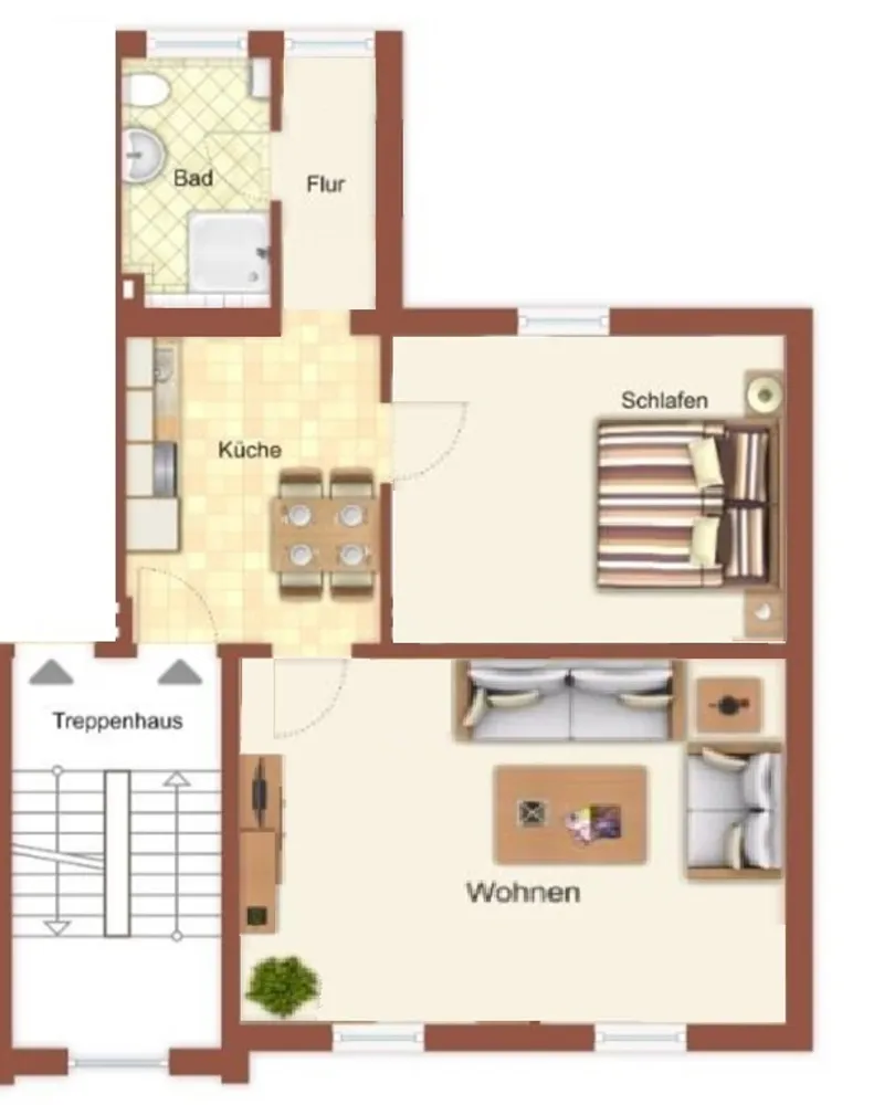 2 Zimmer Wohnung mit 54 m² in Itzehoe – Bild 3