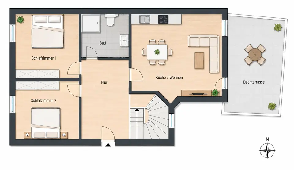 3 Zimmer Wohnung mit 70 m² in Grimma – Bild 8