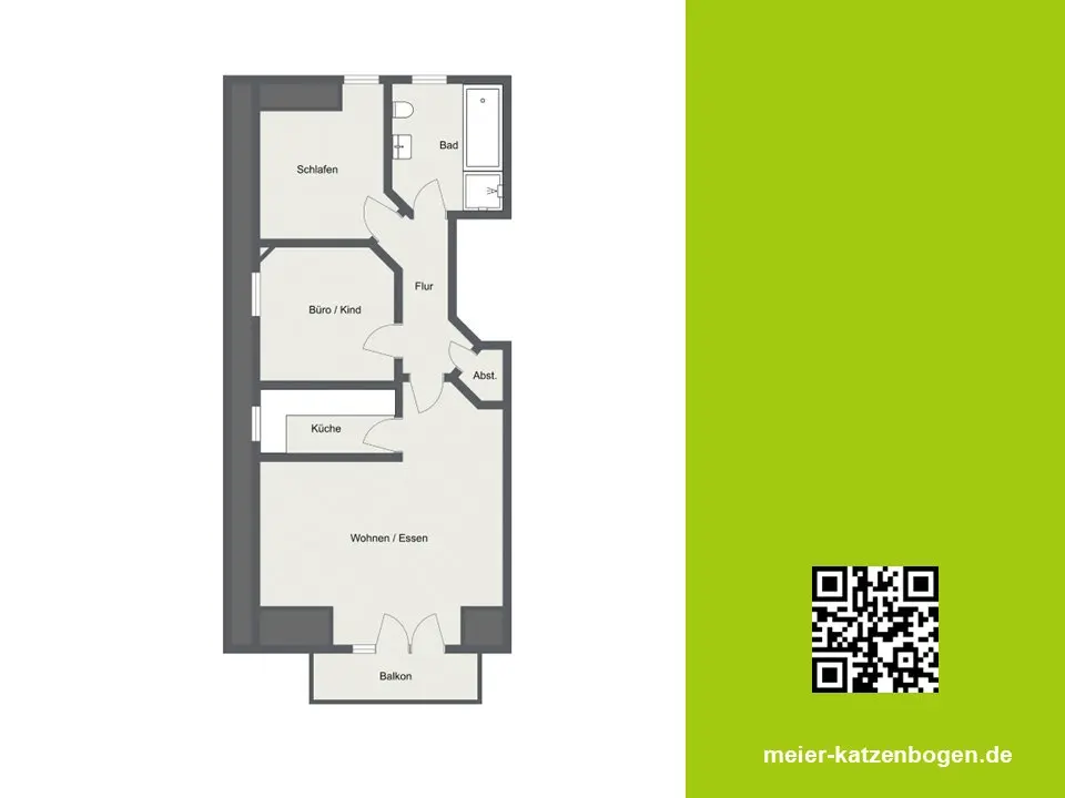3 Zimmer Wohnung mit 62 m² in Ingolstadt – Bild 8