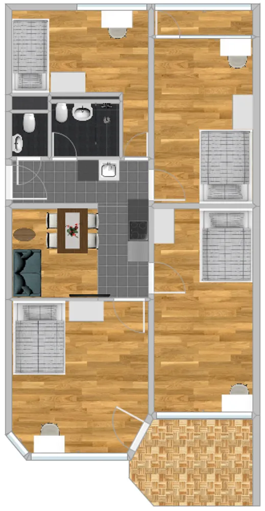 WG-Zimmer mit 23 m² in München – Bild 4