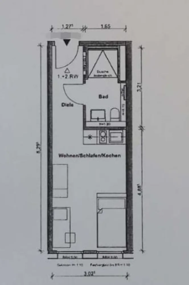 1 Zimmer Wohnung mit 24 m² in Berlin – Bild 3