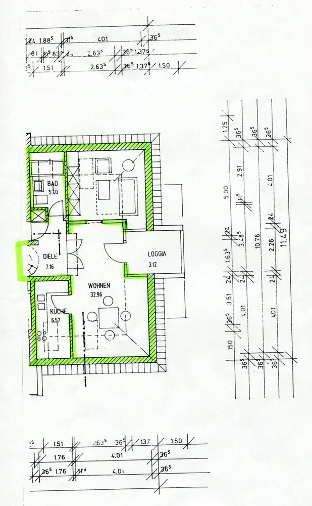 3 room apartment with 70 m² in Munich – Photo 3