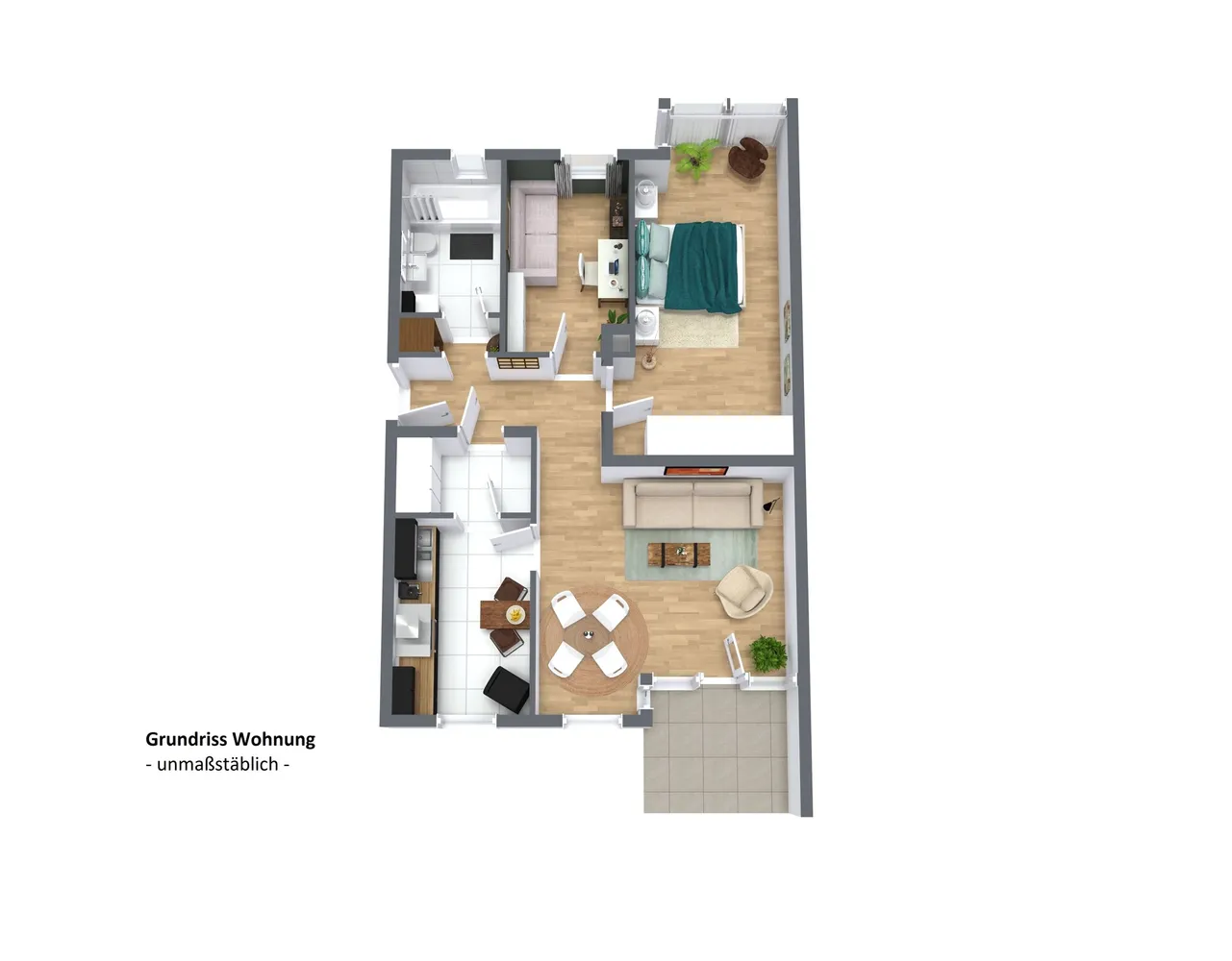 3 Zimmer Wohnung mit 68 m² in Hannover – Bild 9