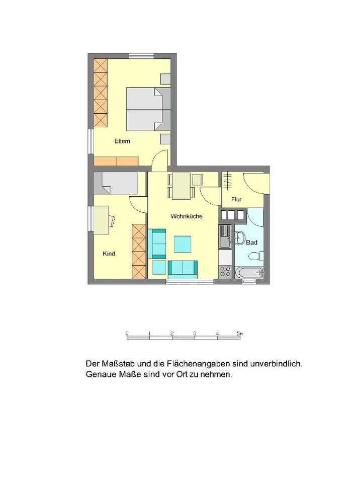 3 Zimmer Wohnung mit 55 m² in Herford – Bild 6