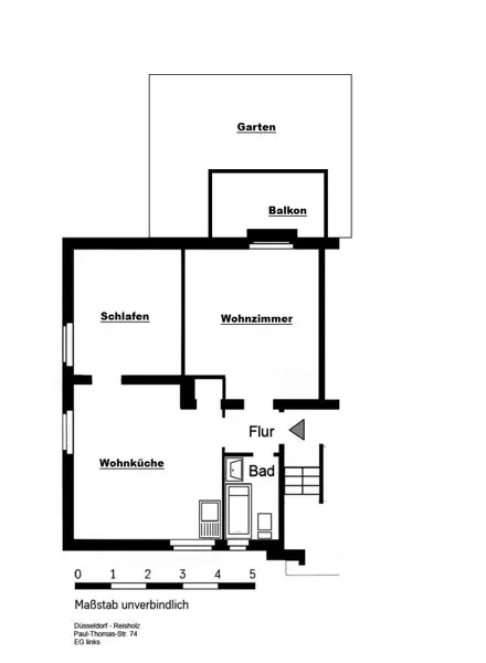 2 Zimmer Wohnung mit 51 m² in Düsseldorf – Bild 7