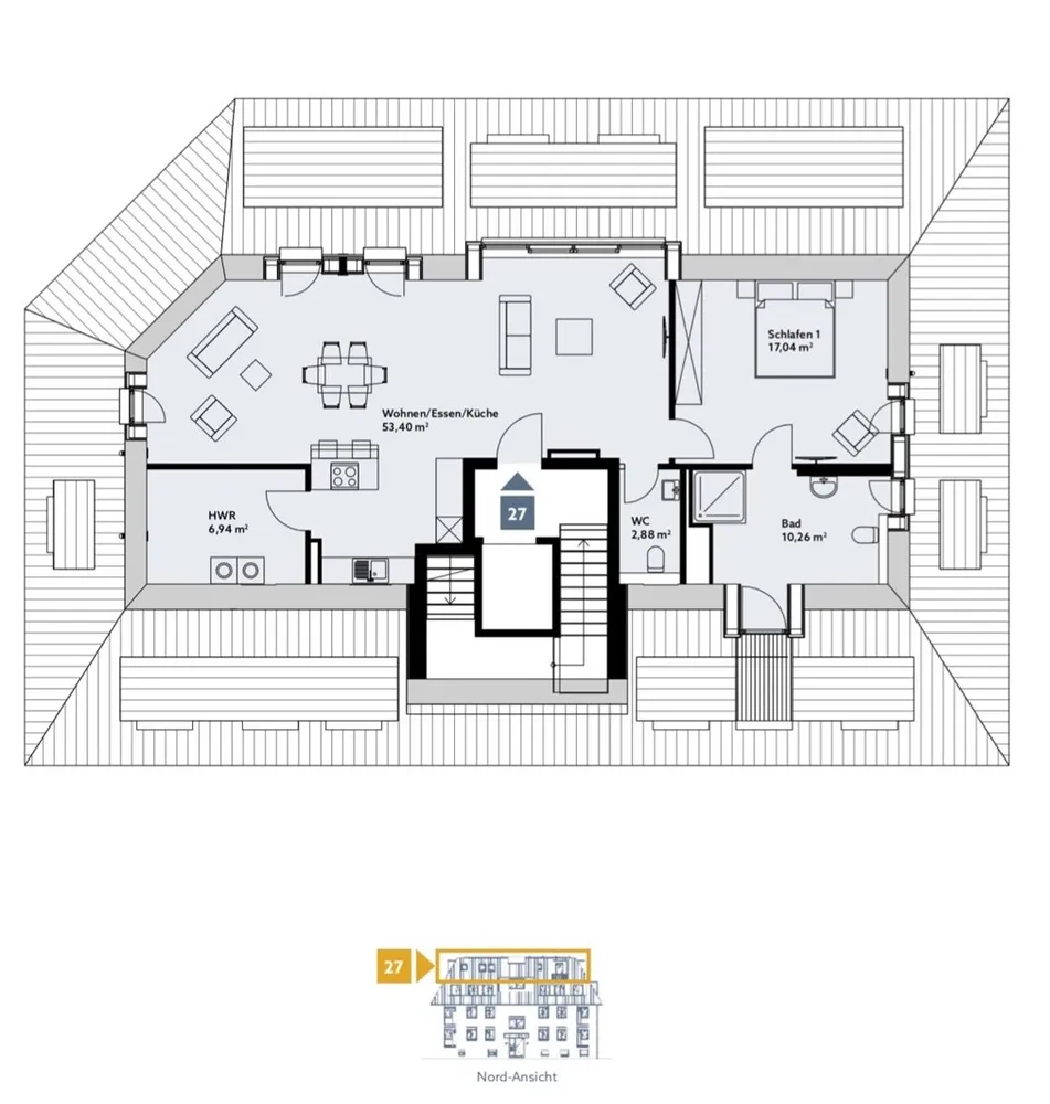 3 Zimmer Wohnung mit 91 m² in Bremen – Bild 5