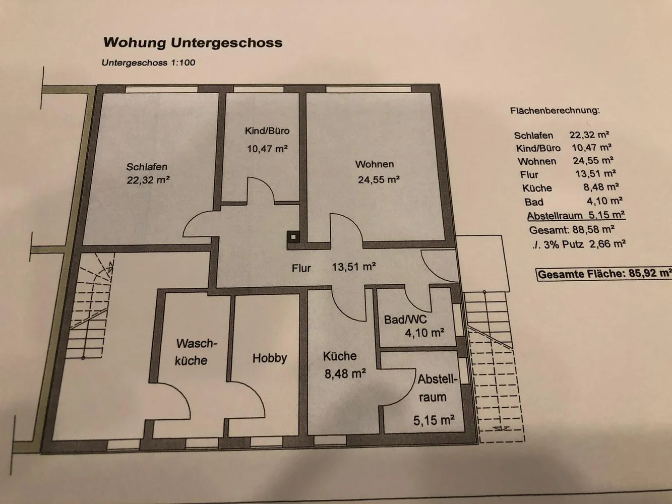 3 Zimmer Wohnung mit 86 m² in Stuttgart – Bild 2