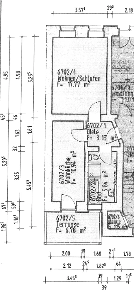 1 room apartment with 41 m² in Chemnitz – Photo 8