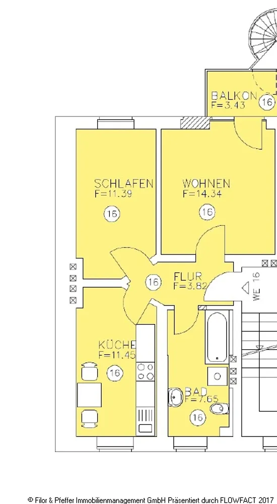 2 Zimmer Wohnung mit 52 m² in Magdeburg – Bild 6