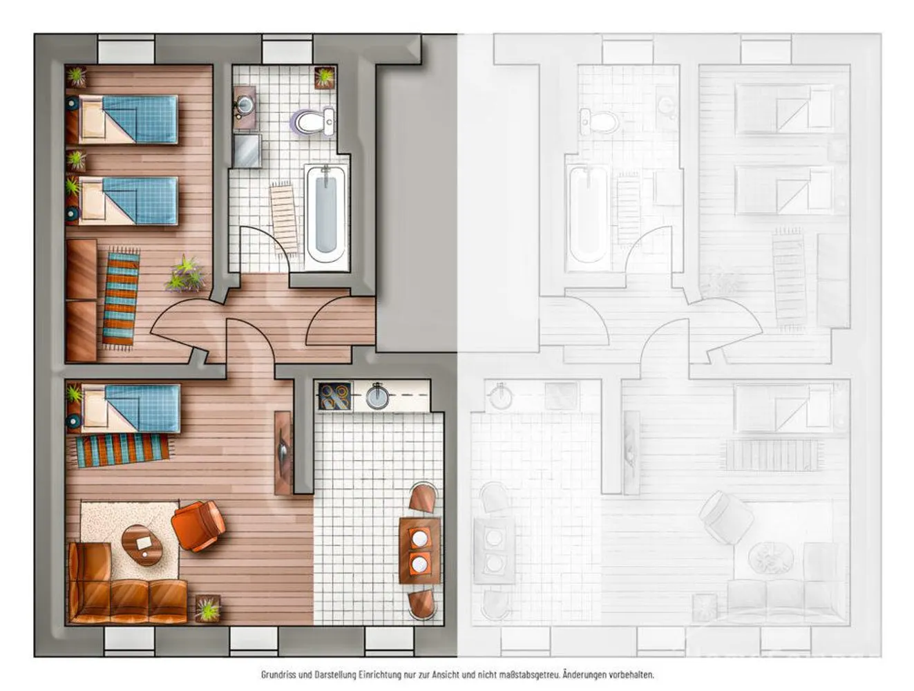 2 Zimmer Wohnung mit 47 m² in Leipzig – Bild 7