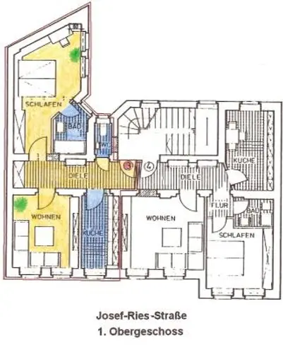 2 Zimmer Wohnung mit 55 m² in Erfurt – Bild 3