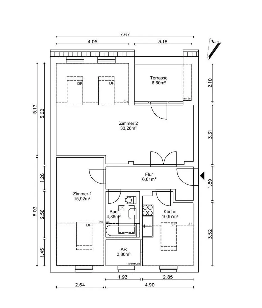 2 Zimmer Wohnung mit 67 m² in Berlin – Bild 11