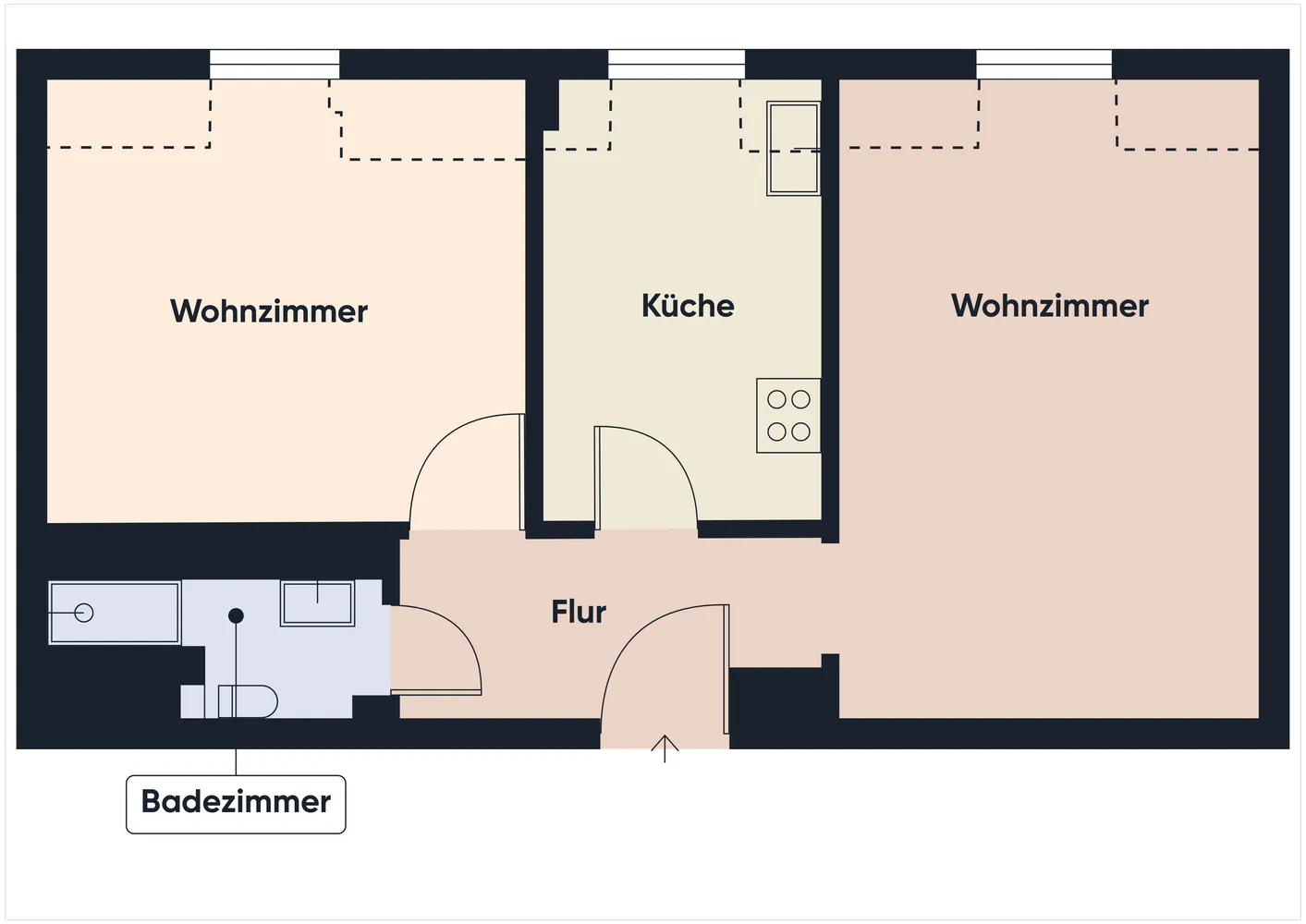 2 Zimmer Wohnung mit 60 m² in Nürnberg – Bild 5