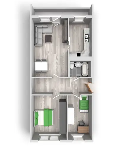 3 Zimmer Wohnung mit 70 m² in Halle (Saale) – Bild 10