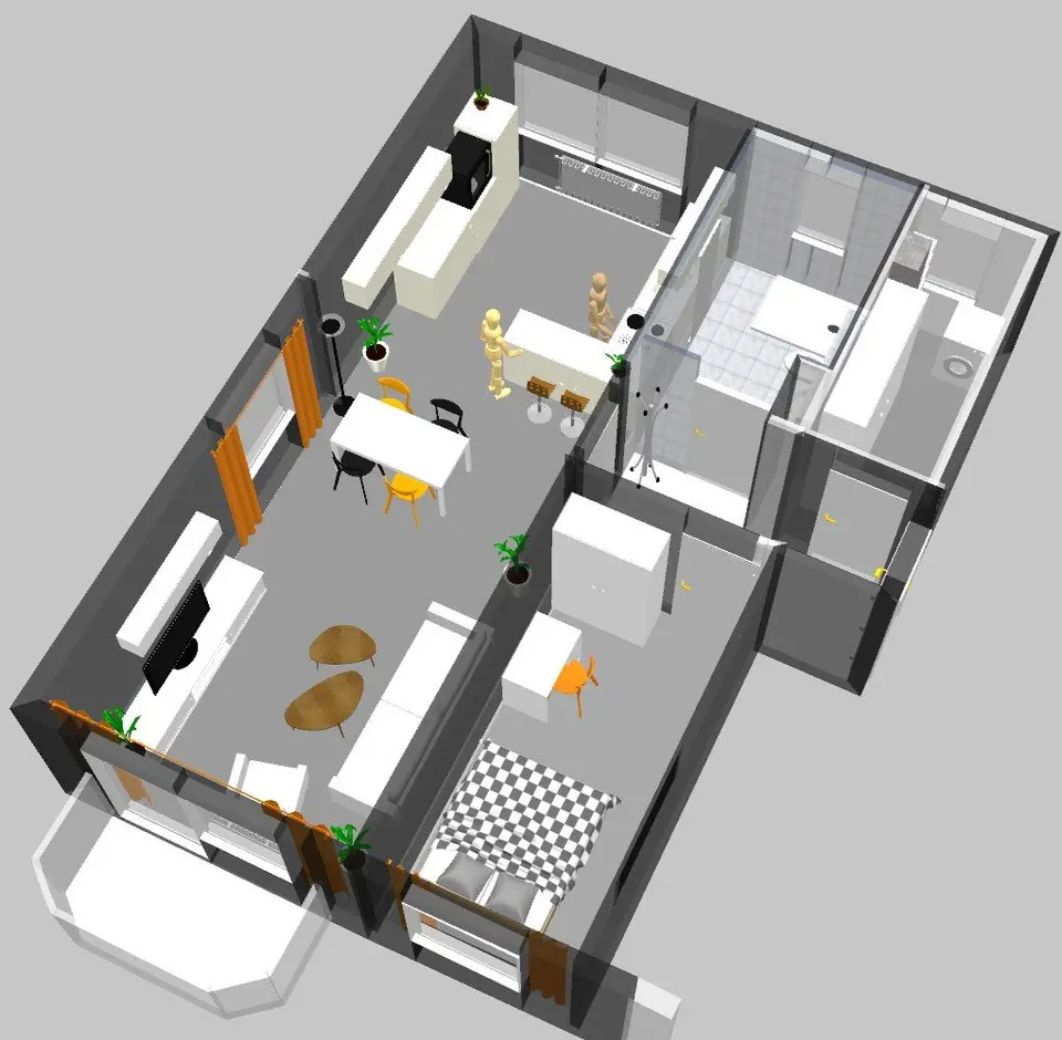2 Zimmer Wohnung mit 60 m² in Sangerhausen – Bild 1
