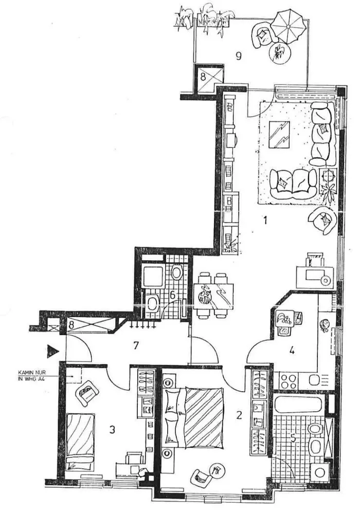 3 room apartment with 83 m² in Monheim am Rhein – Photo 5