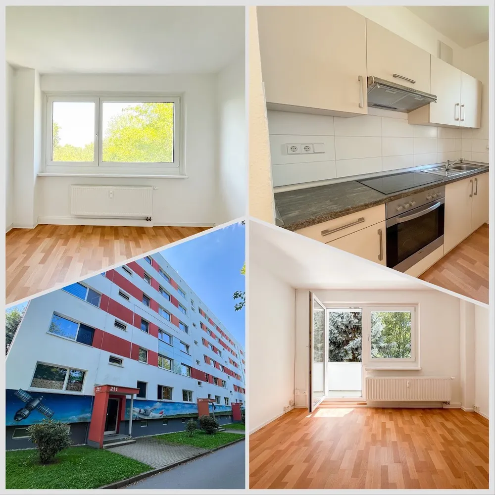 3 Zimmer Wohnung mit 56 m² in Chemnitz – Bild 1