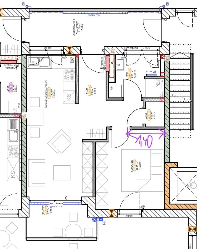 2 Zimmer Wohnung mit 50 m² in Ingolstadt – Bild 9