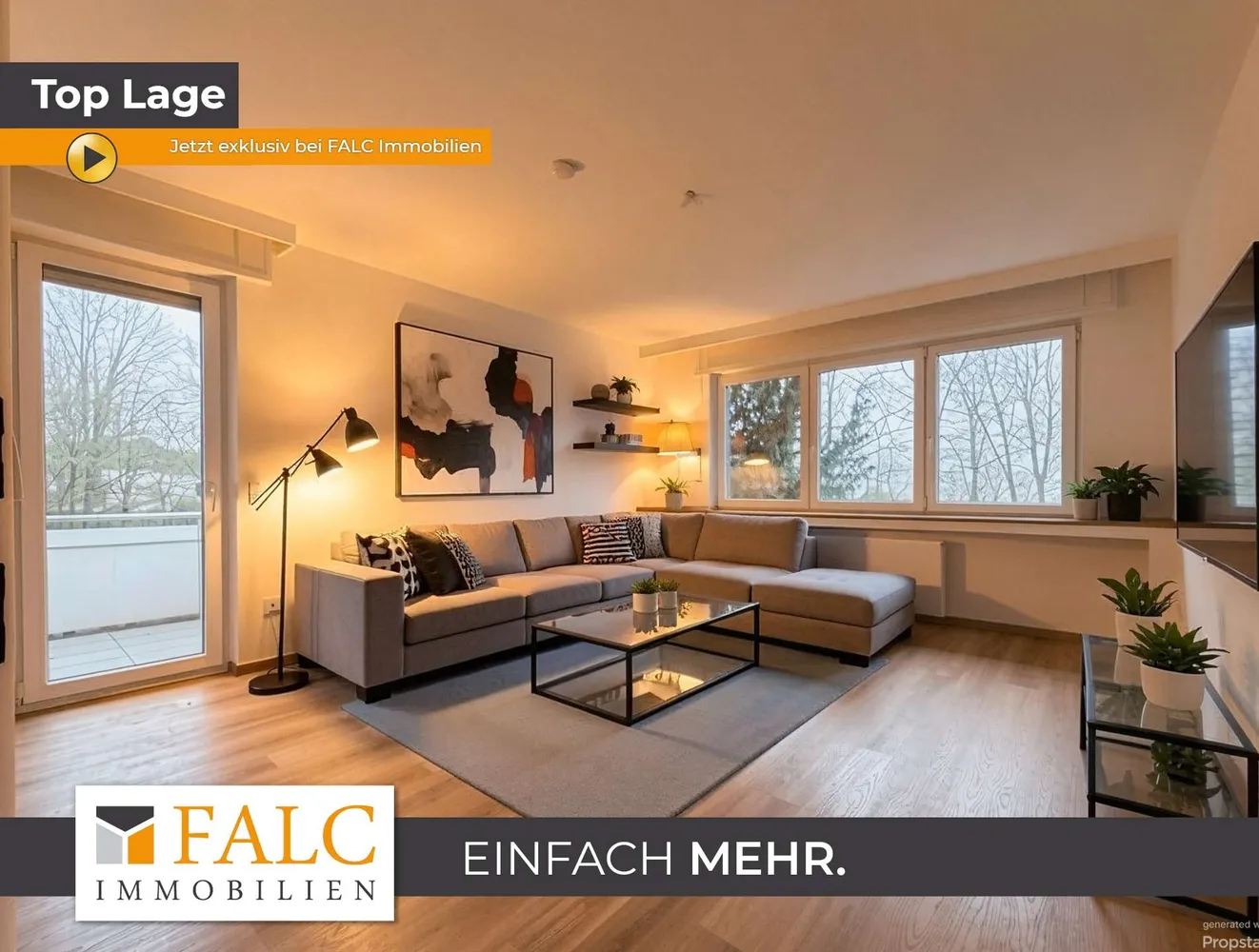 3 Zimmer Wohnung mit 54 m² in Essen – Bild 1