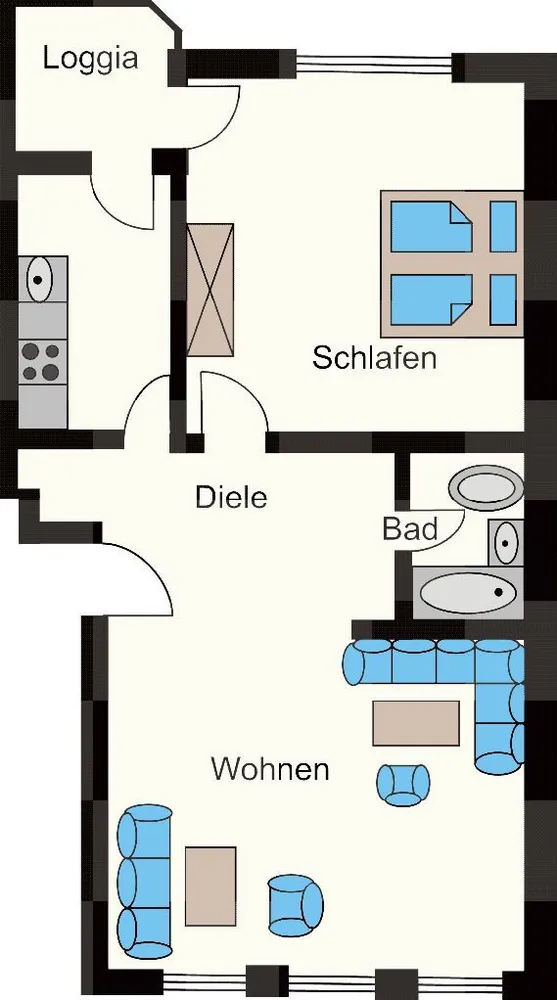 2 Zimmer Wohnung mit 71 m² in Dortmund – Bild 12