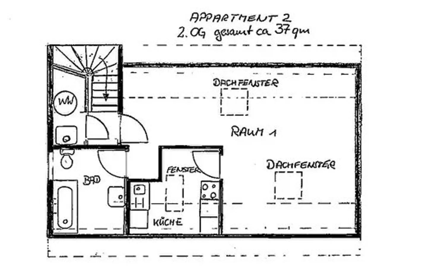 1 Zimmer Wohnung mit 35 m² in Düsseldorf – Bild 6