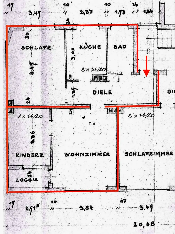 3 Zimmer Wohnung mit 80 m² in Hagen – Bild 7