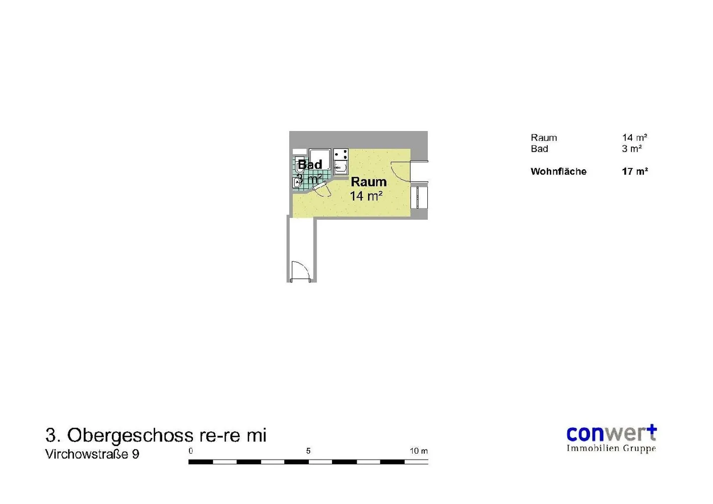 1 Zimmer Wohnung mit 17 m² in Leipzig – Bild 5