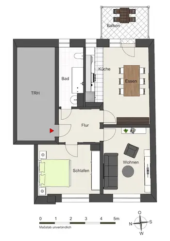 2 Zimmer Wohnung mit 59 m² in Essen – Bild 10