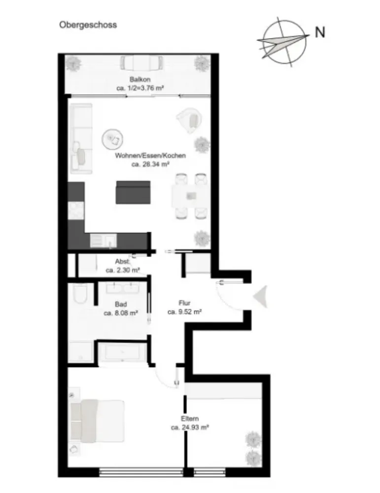 3 Zimmer Wohnung mit 79 m² in Berlin – Bild 3