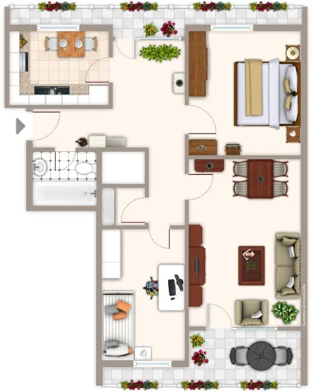 3 Zimmer Wohnung mit 83 m² in Mönchengladbach – Bild 2