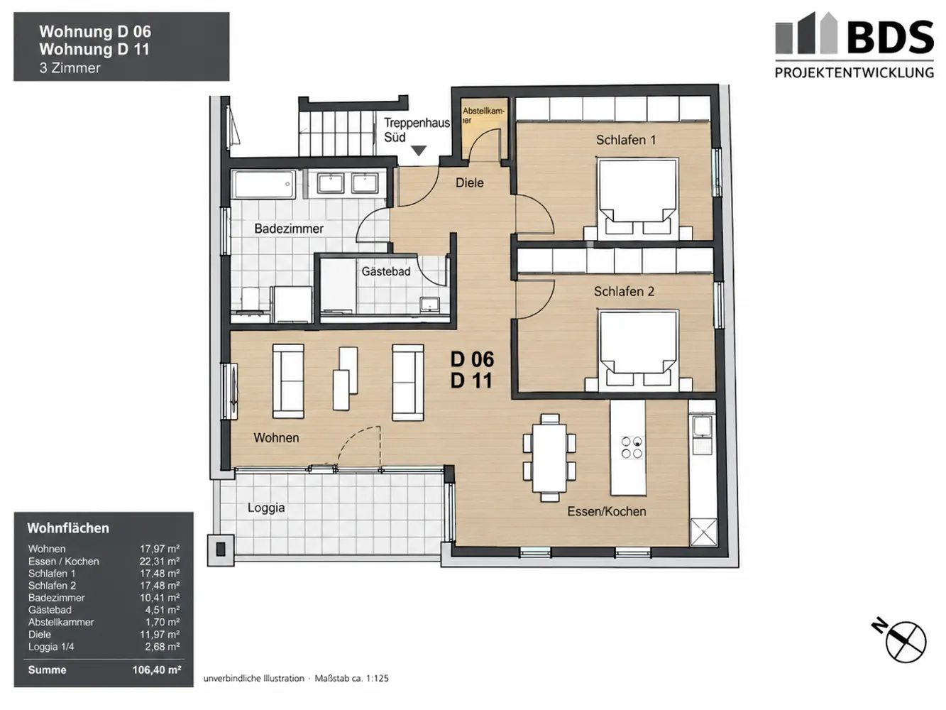 4 Zimmer Wohnung mit 106 m² in Friedrichshafen – Bild 10