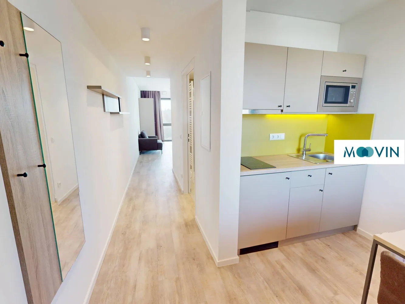 1 room apartment with 28 m² in Düsseldorf – Photo 5