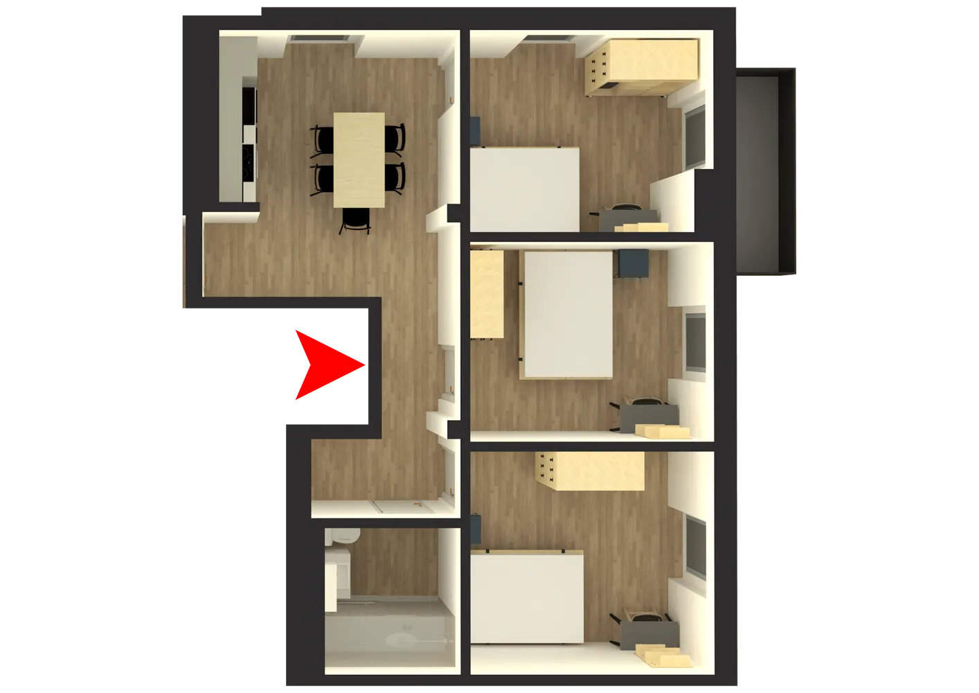 Shared room with 11 m² in Berlin – Photo 5