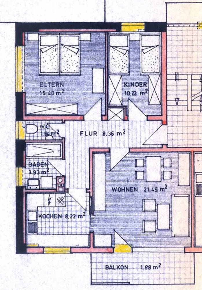 3 Zimmer Wohnung mit 69 m² in Neu-Ulm – Bild 2