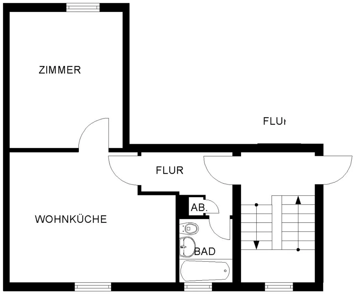 2 Zimmer Wohnung mit 37 m² in Bochum – Bild 3