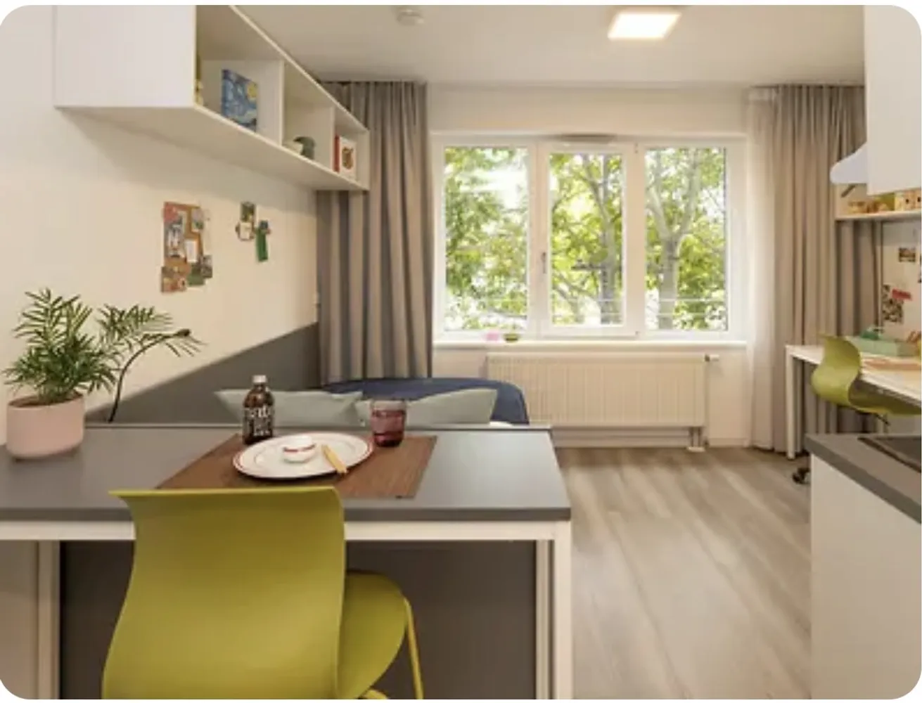 1 Zimmer Wohnung mit 18 m² in Frankfurt am Main – Bild 1