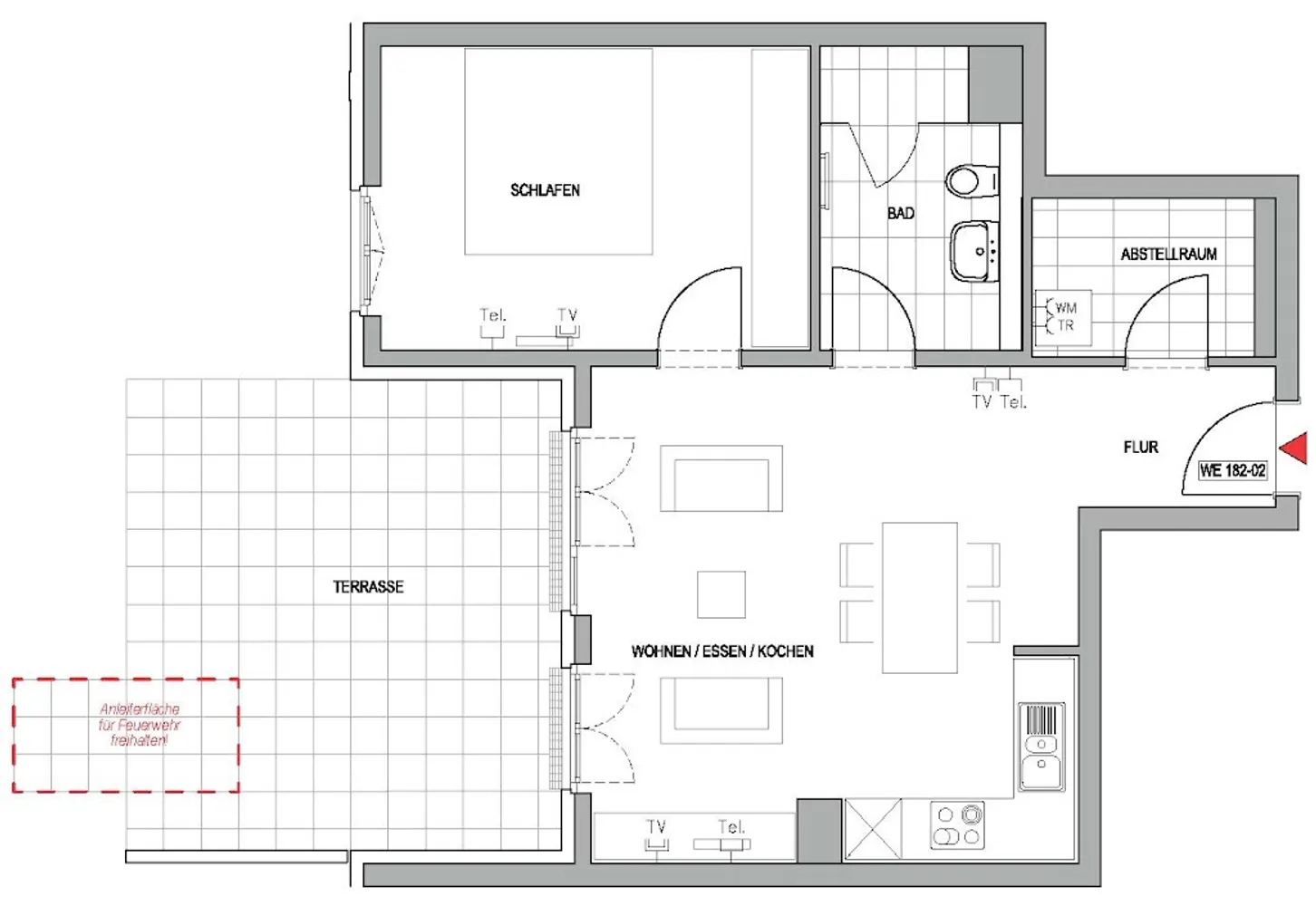 2 Zimmer Wohnung mit 67 m² in Düsseldorf – Bild 4