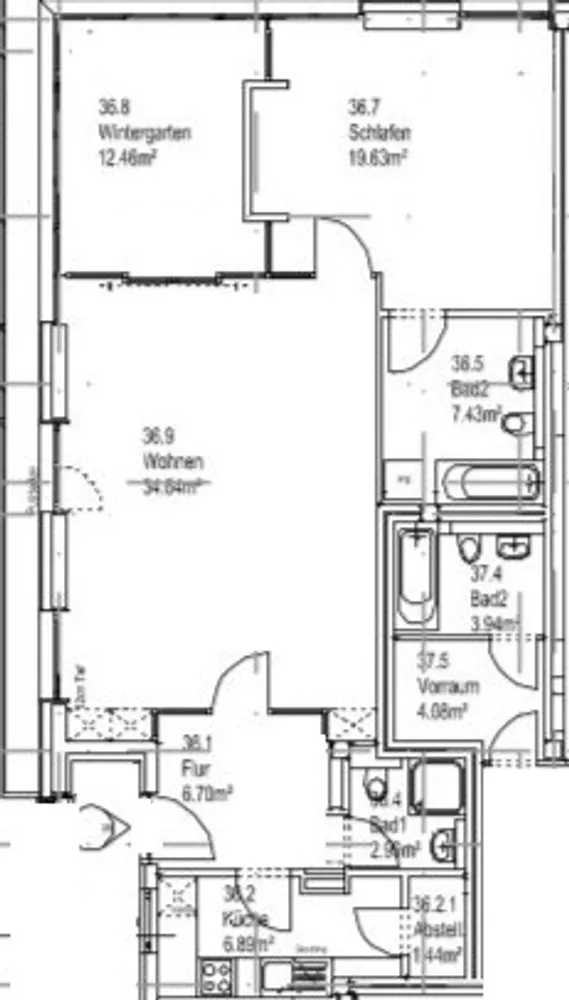 2 Zimmer Wohnung mit 89 m² in Frankfurt am Main – Bild 4