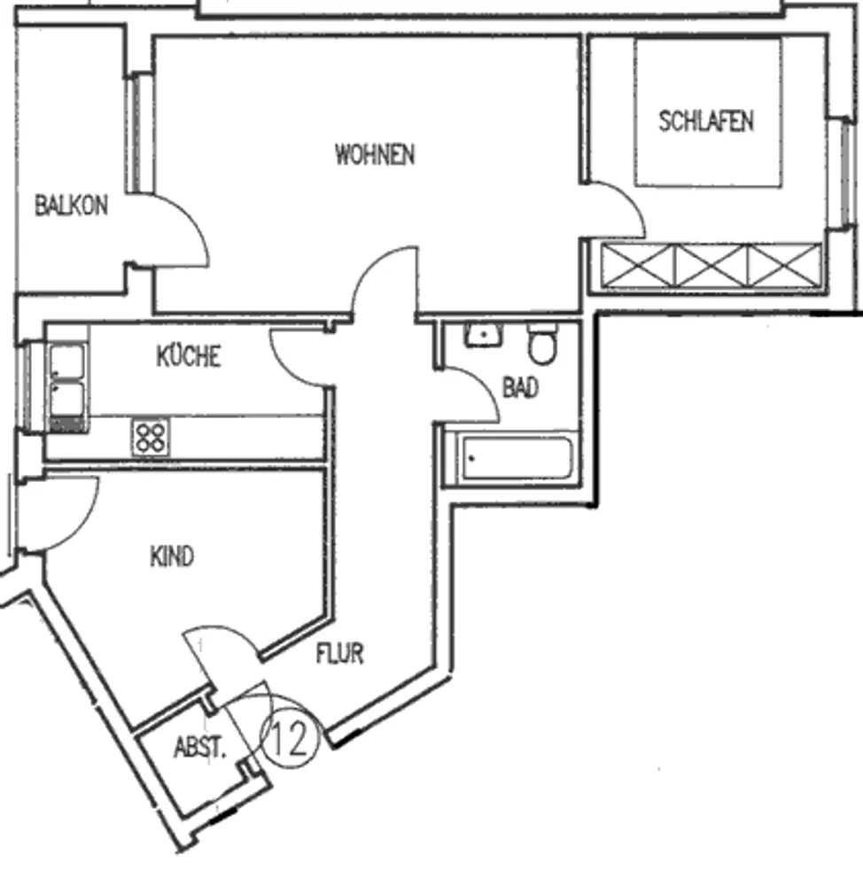 3 Zimmer Wohnung mit 67 m² in Hamburg – Bild 9