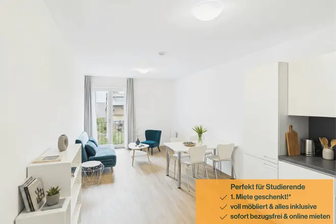 1 Zimmer Wohnung mit 28 m² in Leverkusen – Bild 1